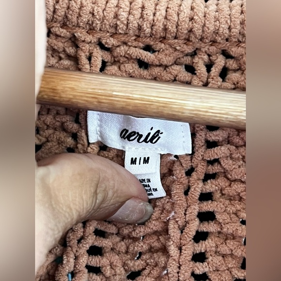 Aerie Cable Car Quarter Zip Sweater - Picture 11 of 16